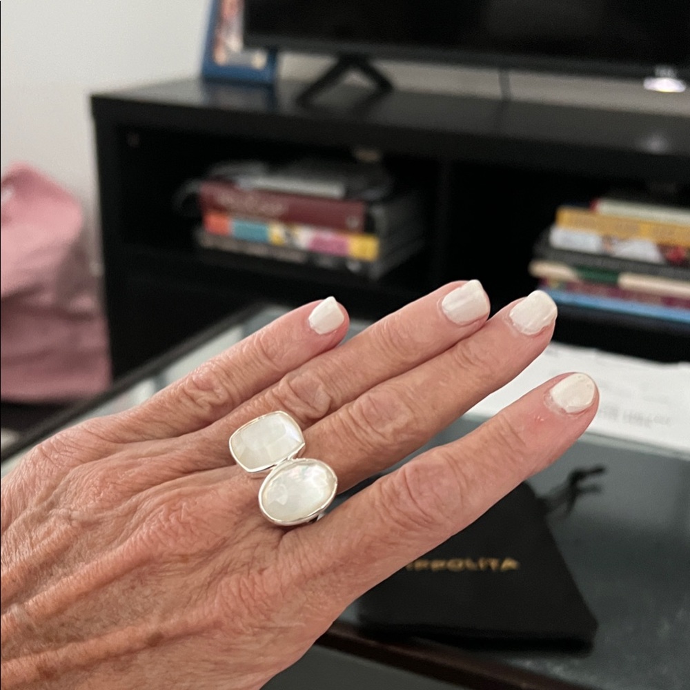 Ippolita Silver Ring with White Stones